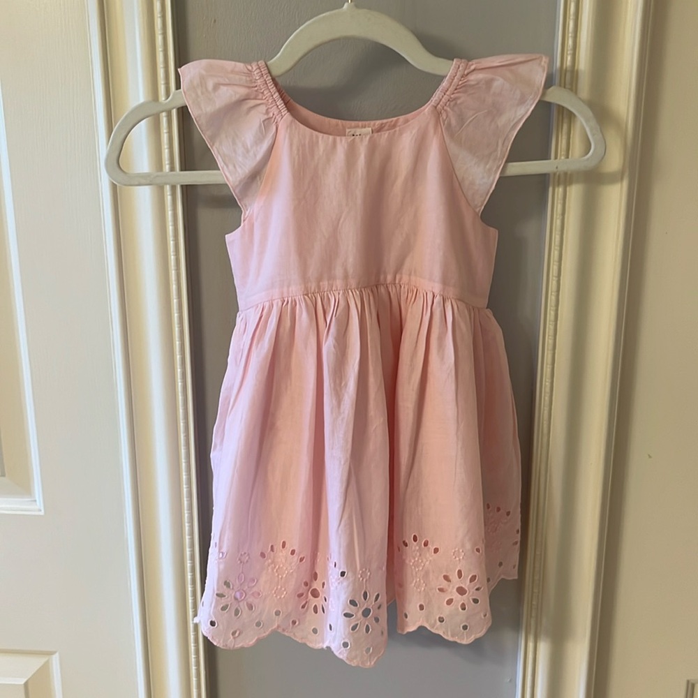 BABY GAP PINK 100% COTTON DRESS SIZE 3T